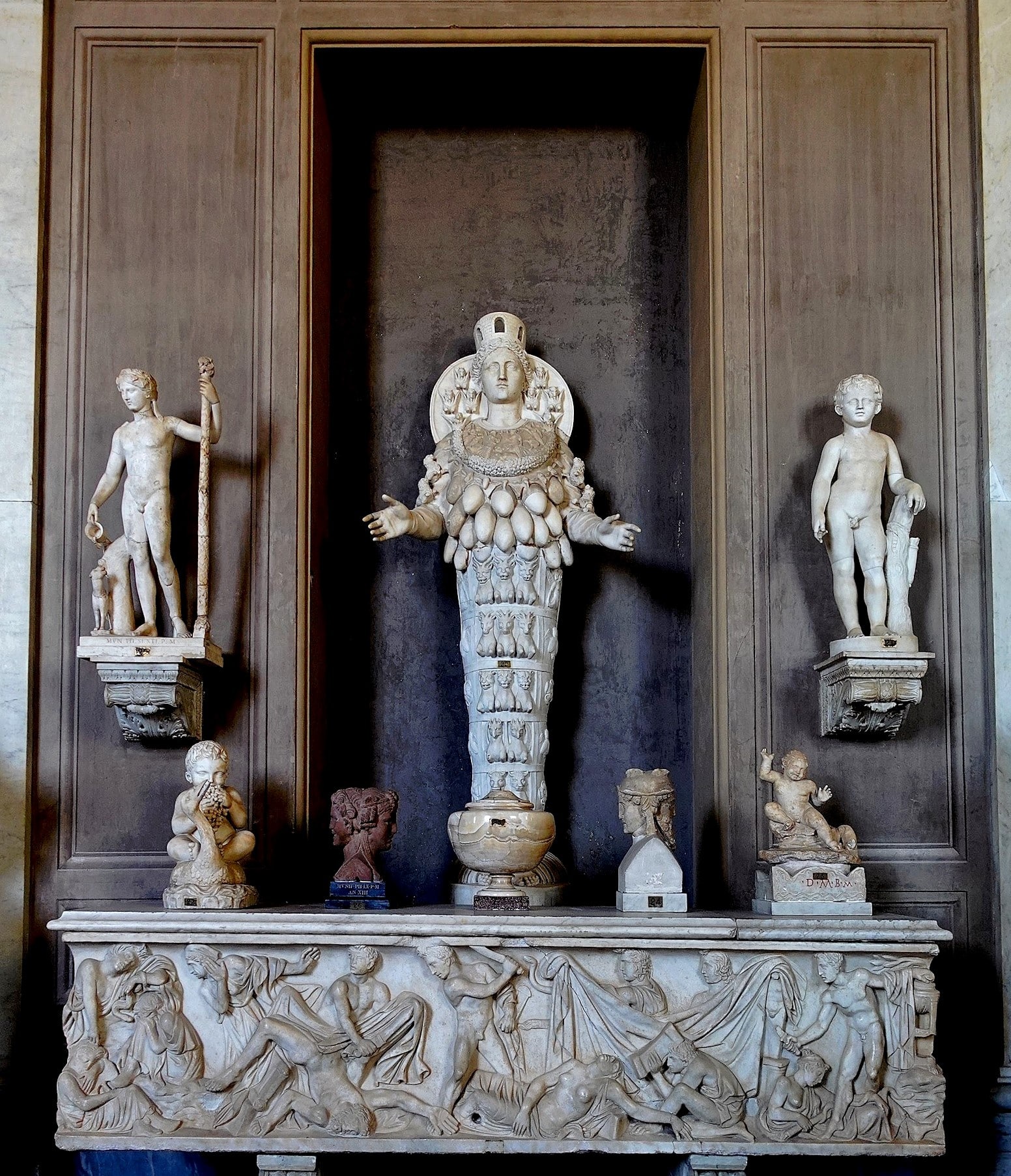 Efes Artemisi - Candelabra Galerisi, Vatikan Müzeleri 