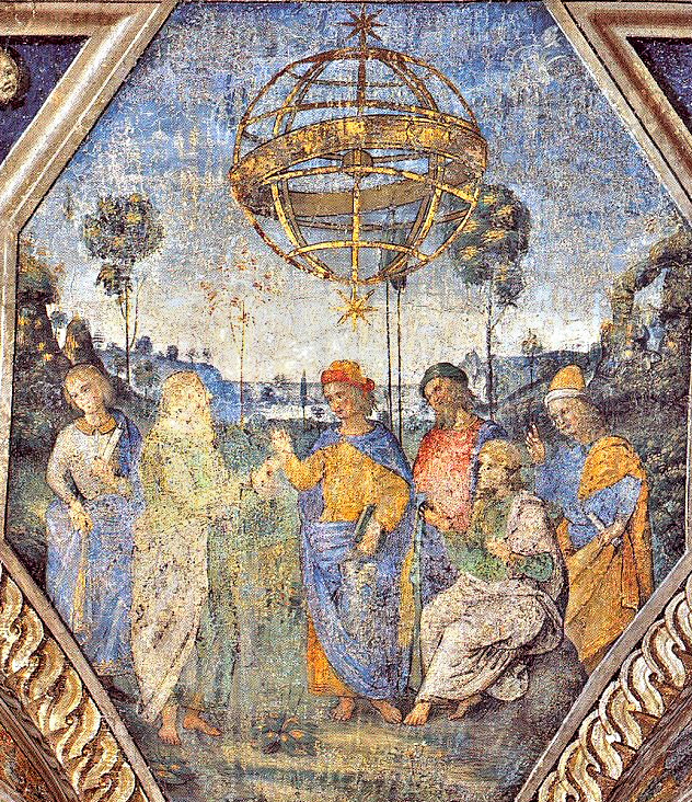 Vatikan Borgia Daireleri - Sibyller Odası tavanından detaylar