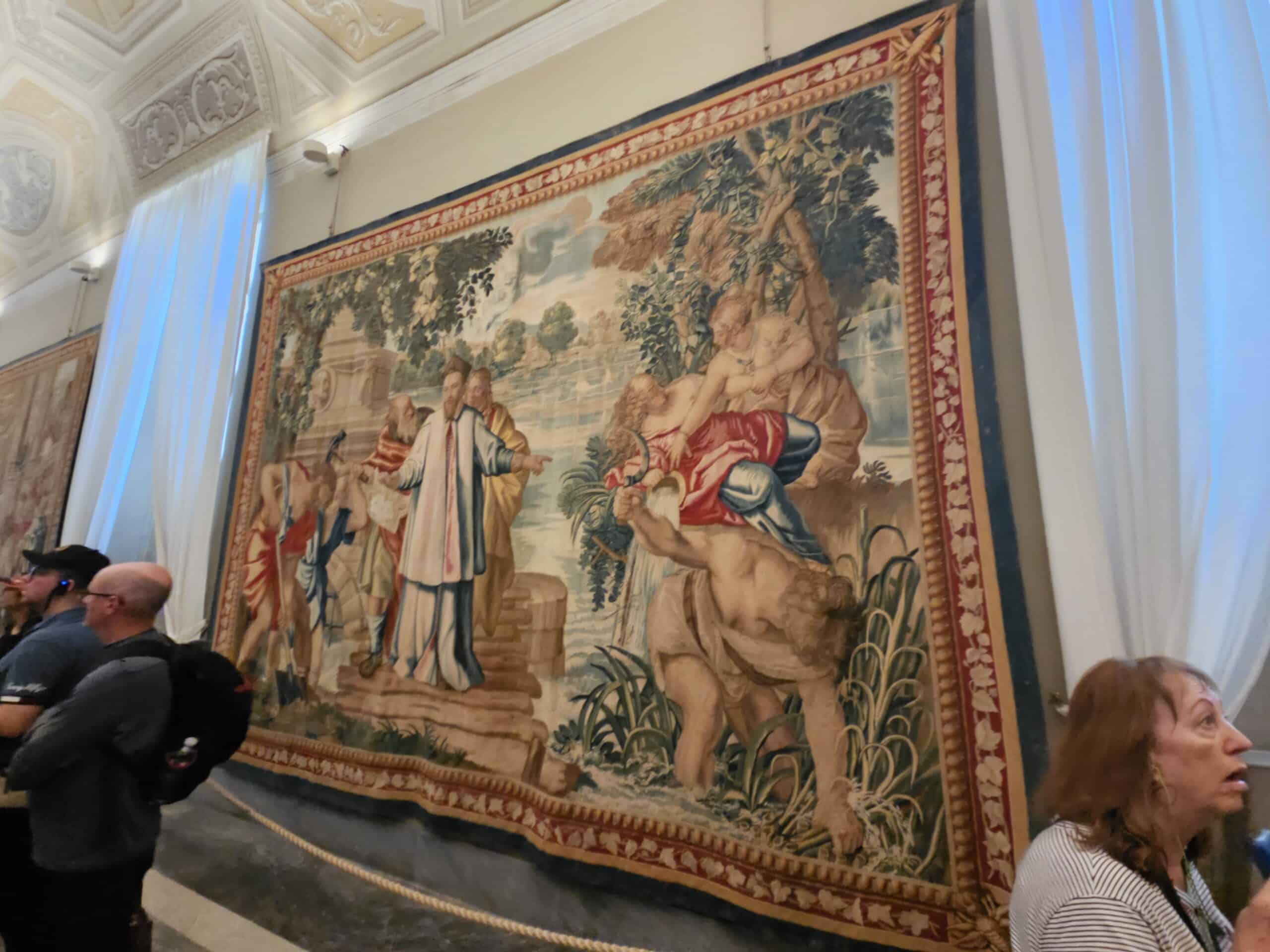 Vatikan Halılar Galerisi'nin Son Ziyaretimizden Resimler