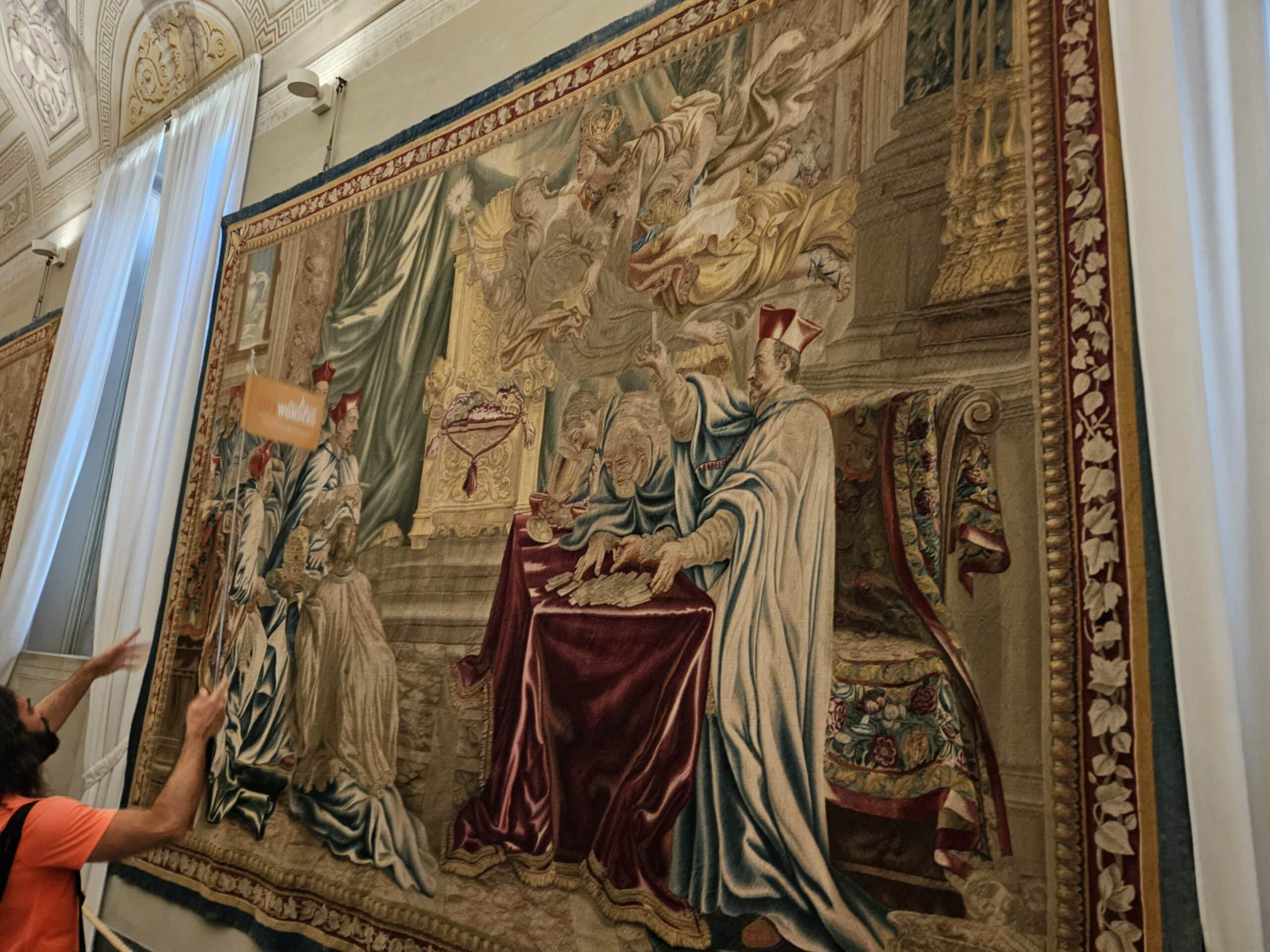 Vatikan Halılar Galerisi'nin Son Ziyaretimizden Resimler